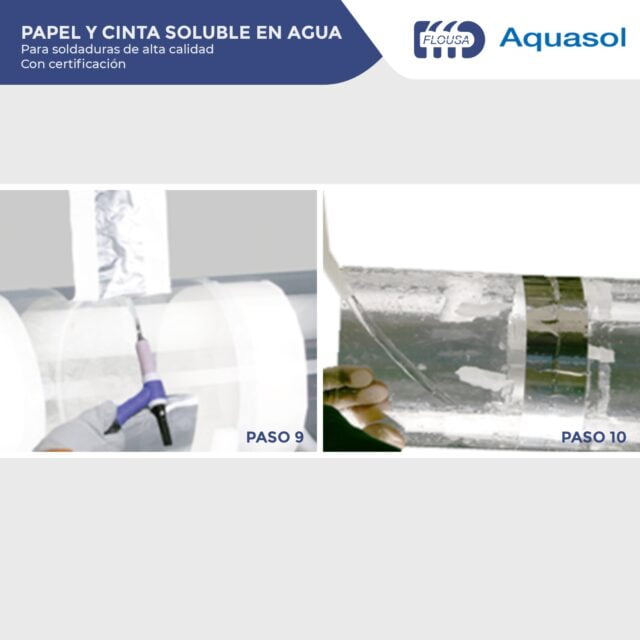 ¿CÓMO FUNCIONA PAPEL Y CINTA SOLUBLES EN AGUA DE AQUASOL? - Flousa S.A.