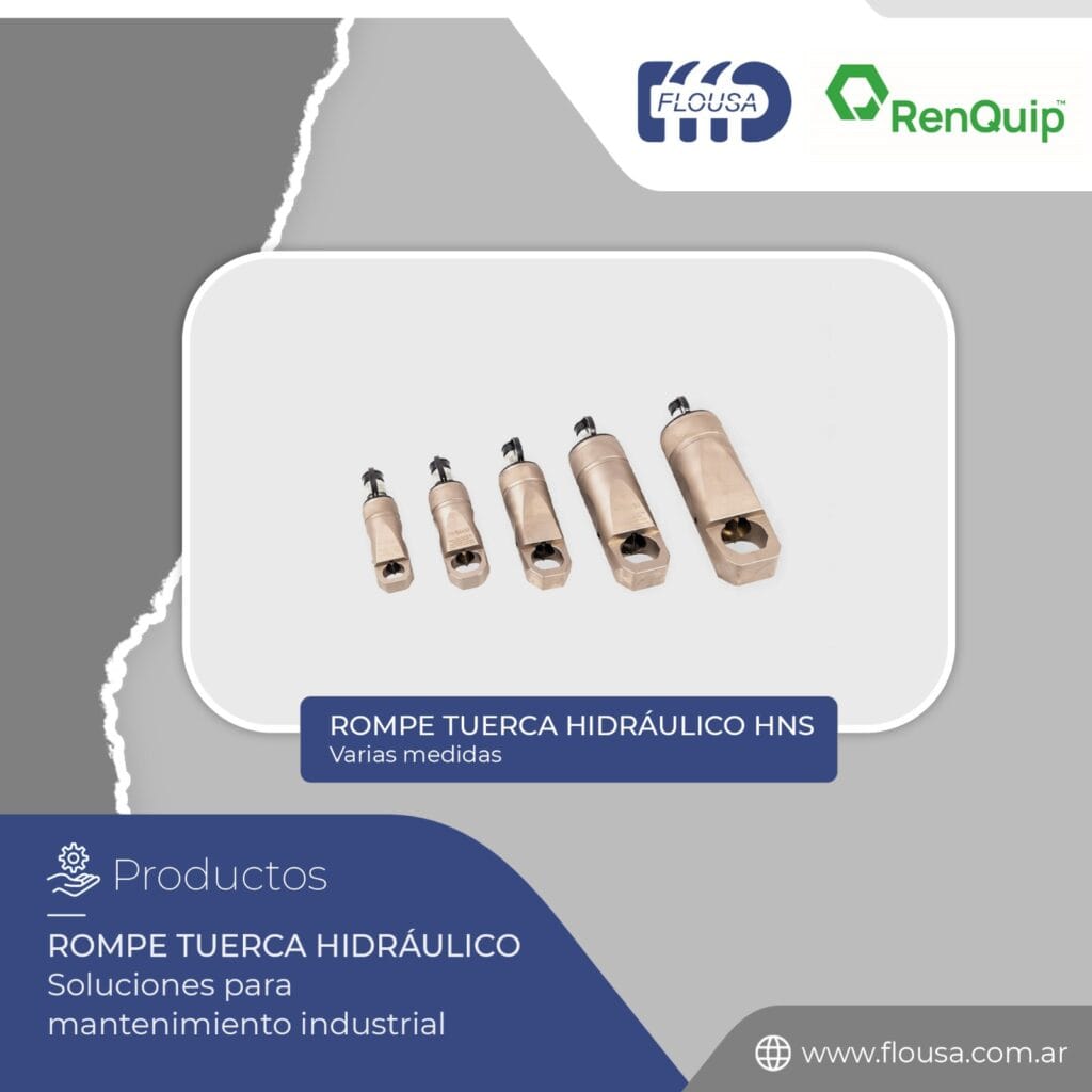 Rompe tuerca hidráulico RenQuip