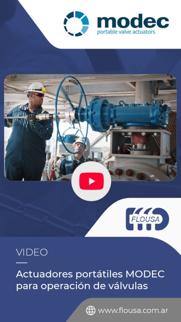 ACTUADORES PORTÁTILES PARA VÁLVULAS MANUALESMODEC – VIDEO PRESENTACIÓN