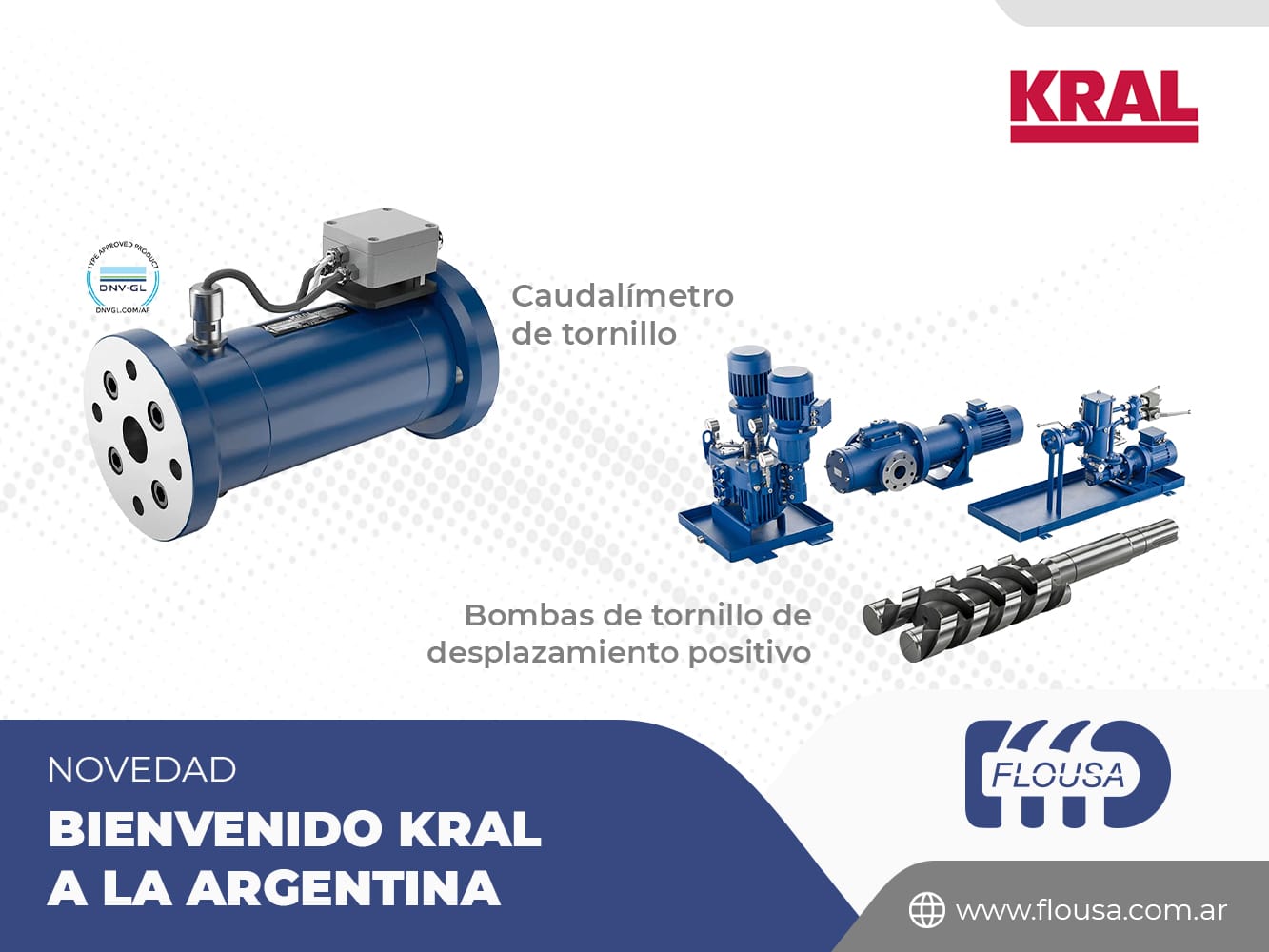 Bienvenido Kral a la Argentina de la mano de FLOUSA