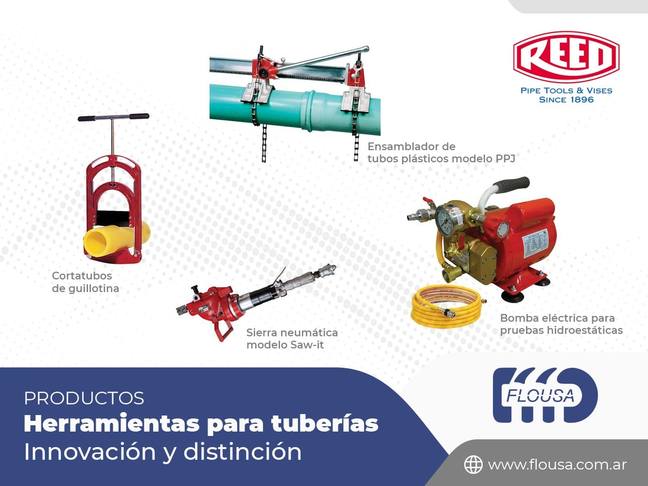 REED Y FLOUSA Soluciones para cortar cañerias